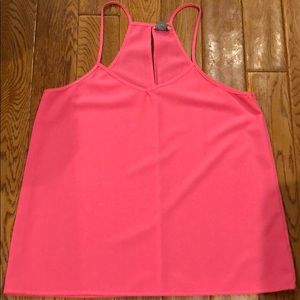 Hot pink tank top
